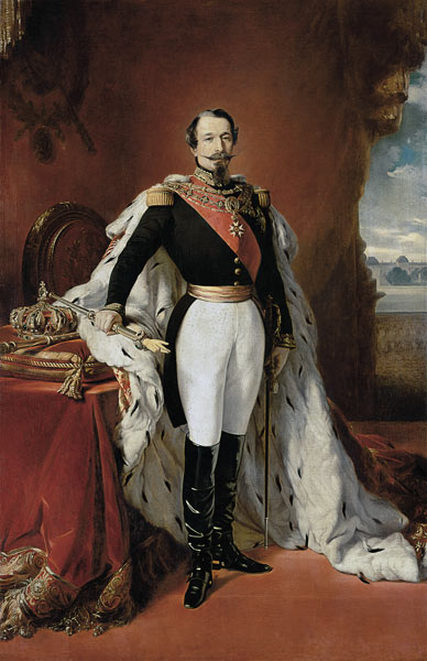Portrait de Napoléon III (1808-73), empereur de France à Franz Xaver Winterhalter