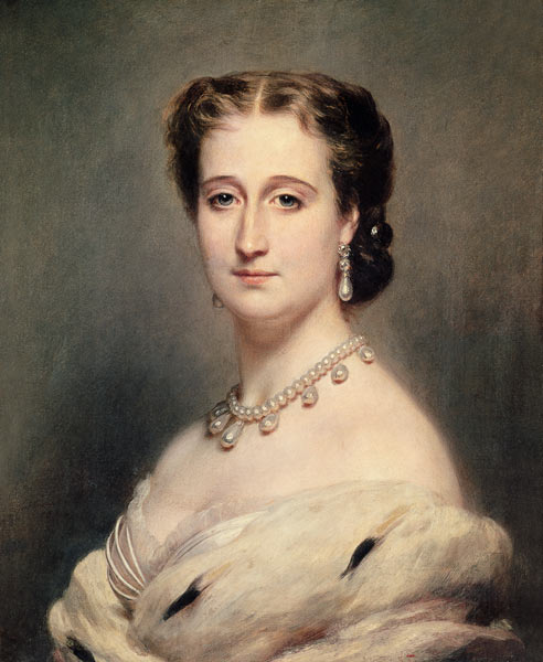 Portrait of the Empress Eugenie (1826-1920) à Franz Xaver Winterhalter