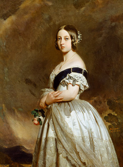Portrait de la Reine Victoria (1837-1901) à Franz Xaver Winterhalter