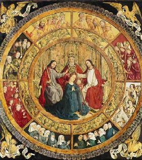 Le couronnement de Marie par la Sainte Trinité, Die Krönung Mariae durch die heilige Dreifaltigkeit