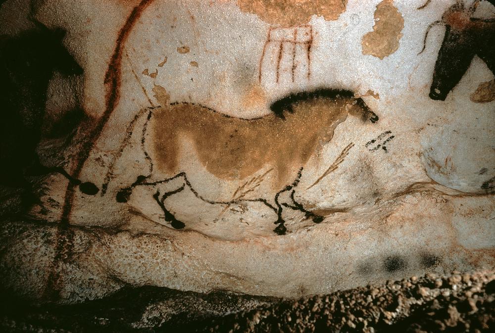 Höhlenmalerei: Pferd. à Ecole française du XIXe siècle