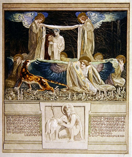 Illustration from Dante''s ''Divine Comedy'', Inferno à Franz von (Choisy Le Conin) Bayros