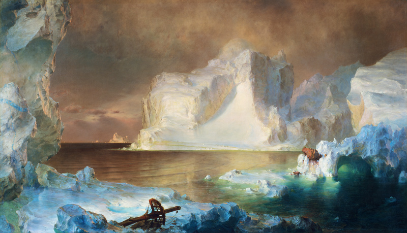 Die Eisberge à Frederic Edwin Church