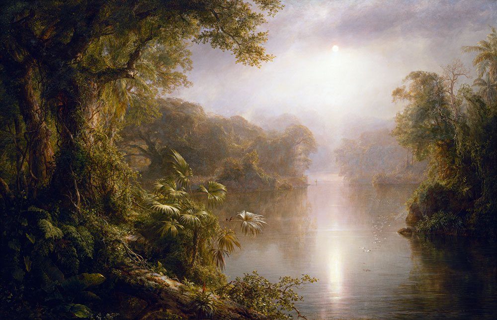 El Rio de Luz (The River of Light) à Frederic Edwin Church