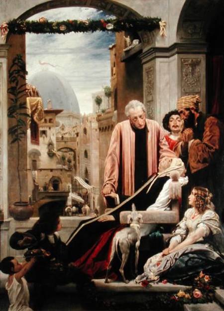 The Death of Brunelleschi à Frederic Leighton