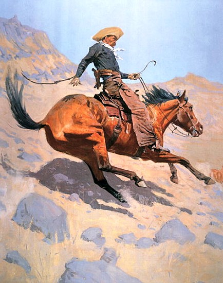 The Cowboy à Frederic Remington