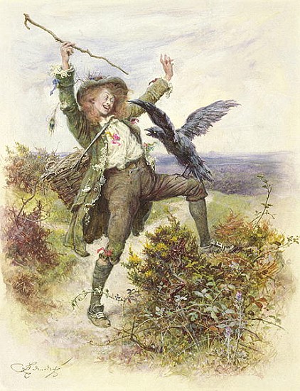 Barnaby Rudge and the Raven Grip à Frederick Barnard