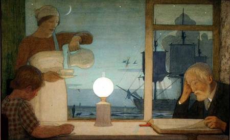 The Day of Rest à Frederick Cayley Robinson