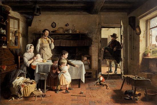 The Foreign Guest à Frederick Daniel Hardy