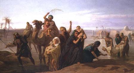 The Rising of the Nile à Frederick Goodall