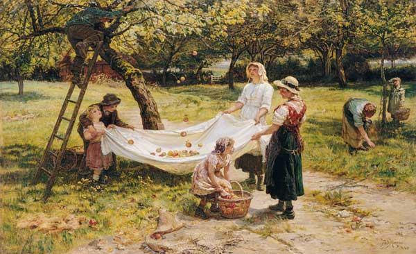 The Apple Gatherers à Frederick Morgan