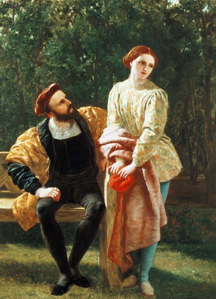 Orsino and Viola à Frederick Richard Pickersgill