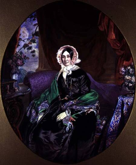 Portrait of a Woman in a Victorian Interior à Frederick William Lock