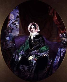 Portrait of a Woman in a Victorian Interior