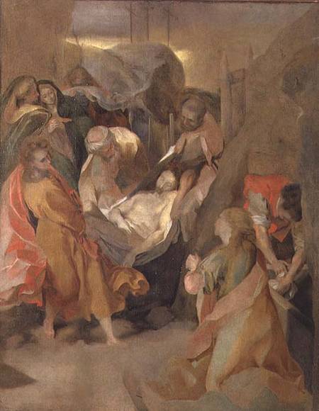 The Entombment of Christ à Frederico (Fiori) Barocci