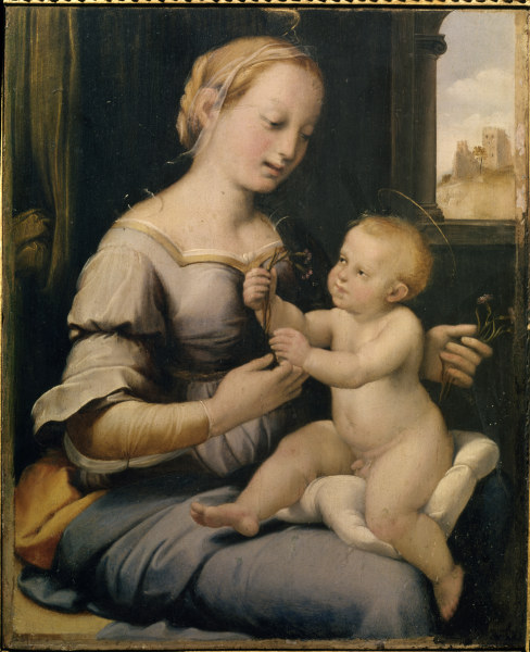 F.Barocci, Maria mit Kind à Frederico (Fiori) Barocci