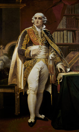 Portrait of Jean-Jacques-Regis de Cambaceres (1753-1824) à Frederik Henry Schopin