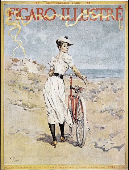 Poster advertising the 'Figaro Illustre' à Frederik Hendrik Kaemmerer