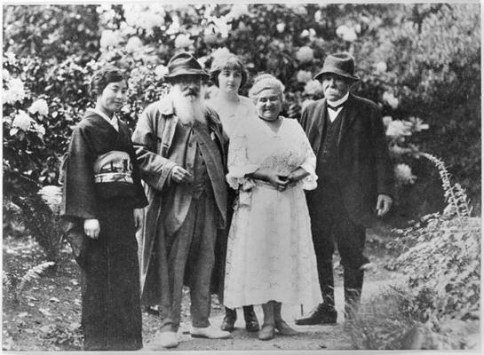 Madame Kuroki, Claude Monet (1840-1926), Alice Butler (1894-1949), Blanche Hoschede-Monet and George à Photographe français (20ème siècle)