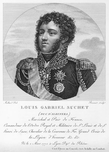 Louis-Gabriel Suchet (1770-1826) Duc de Albufera et Maréchal de France à École française