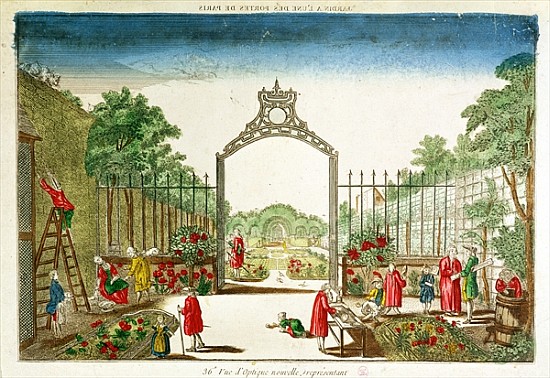 A Market Garden at One of the Gates of Paris à École française