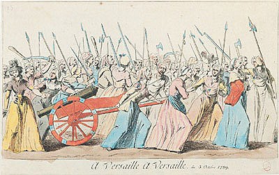 A Versailles, A Versailles'', March of the Women on Versailles, Paris, 5th October 1789 (see also 28 à École française