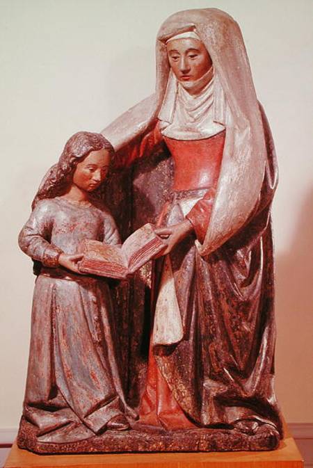 St. Anne and the Virgin à École française