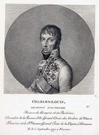 Archduke Charles of Austria, Duke of Teschen, c.1814 à École française