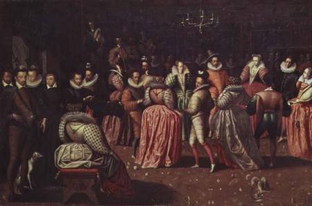 Ball at the Court of King Henri III of France, or Ball of the Duke of Alencon à École française