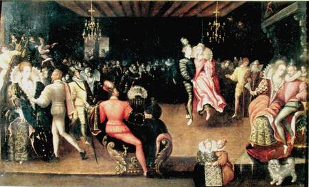 Ball at the Court of Valois à École française