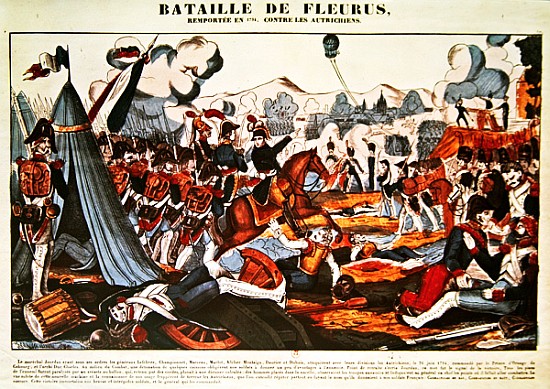 Battle of Fleurus, 26th June 1794 à École française