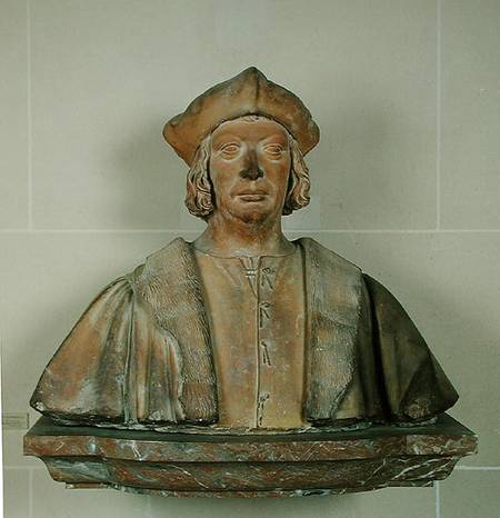 Bust of Chancellor Antoine Duprat (1463-1535) à École française