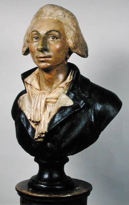 Bust of Louis Michel Le Peletier de Saint-Fargeau (1760-93) à École française