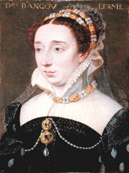 Diane of France or of Valois (1538-1619) Duchess of Angouleme à École française