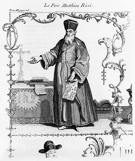 Father Matteo Ricci (1552-1610) à École française