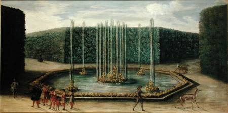 The Fountain of Bacchus at Versailles à École française