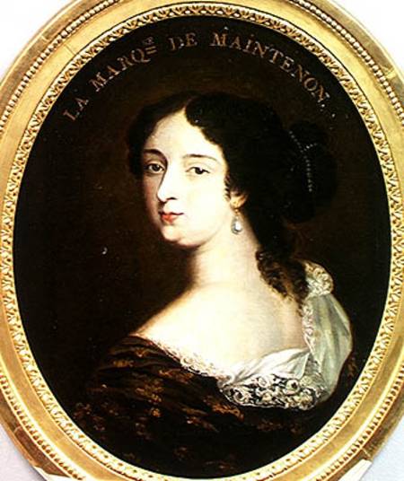 Francoise d'Aubigne (1635-1719) Marquise de Maintenon à École française