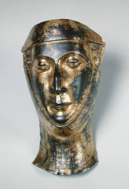 Funerary mask of the wife of Herbert Lanier (d.1290) à École française