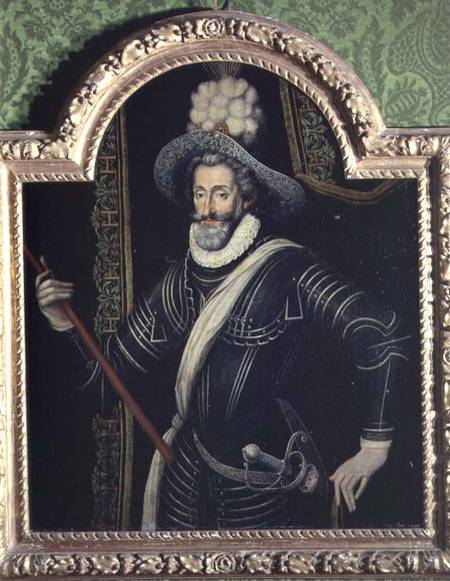 Henri IV (1553-1610) King of France and Navarre à École française