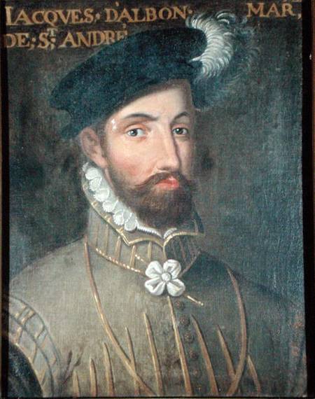 Jacques d'Albon (1510-62) Lord of Saint-Andre à École française