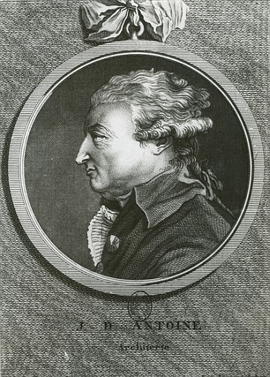 Jean Denis Antoine (1733-1801) architect; engraved by Louis Simon Lemepereur (1728-1807) à École française