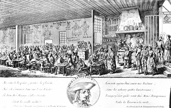 Jean Ramponneau''s Tavern à École française
