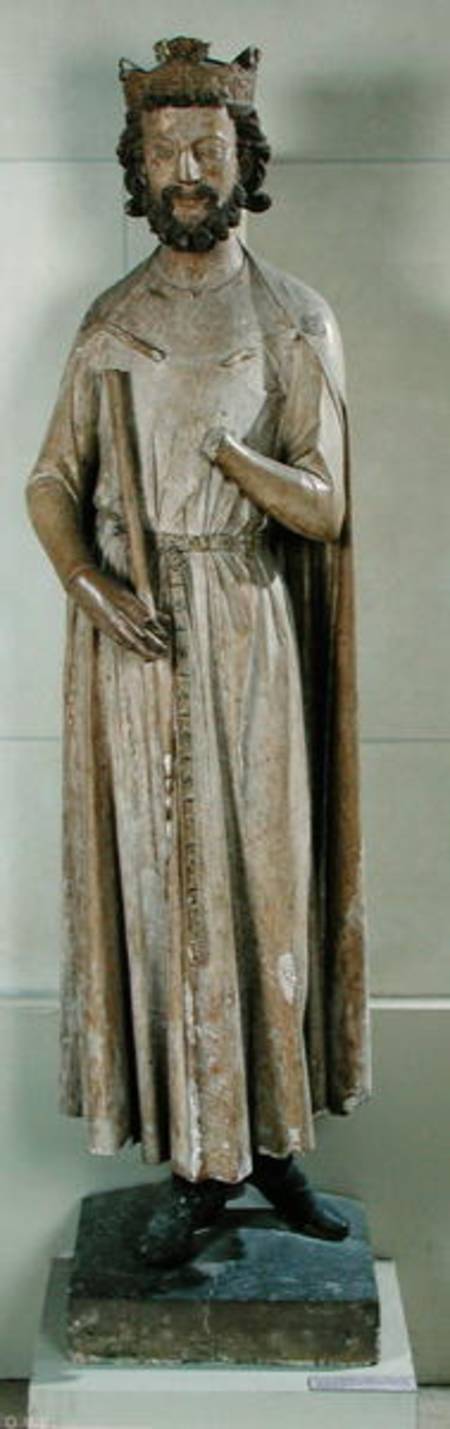 King Childebert I (497-558) from the Abbey of Saint-Germain-des-Pres à École française