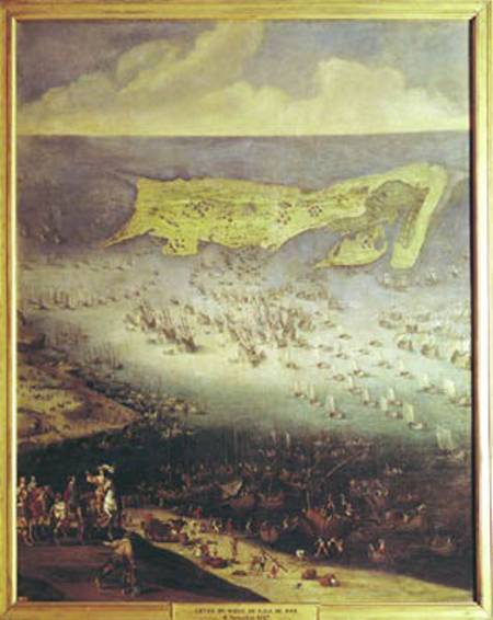 The Lifting of the Siege of the Ile de Re à École française