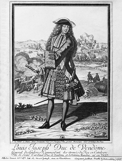 Louis Joseph de Bourbon, Duke of Vendome, known as ''The Great Vendome'' à École française