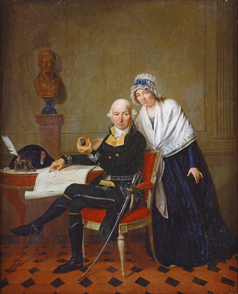 The Parents of Jean Andoche Junot (1771-1813) Duke of Abrantes à École française