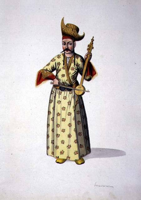 Musician, Ottoman period à École française