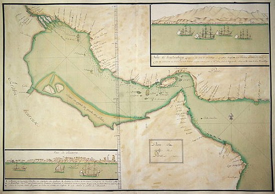 Plan of the Persian Gulf à École française