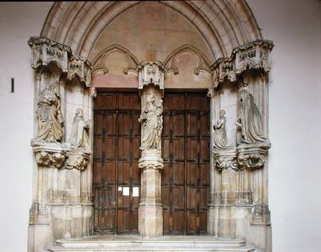 Portal of the chapel à École française