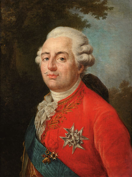 Portrait of Louis XVI (1754-93) King of France à École française
